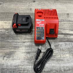 AS-IS Milwaukee 18-Volt Lithium-Ion XC Starter Kit with One 5.0Ah Battery and Charger