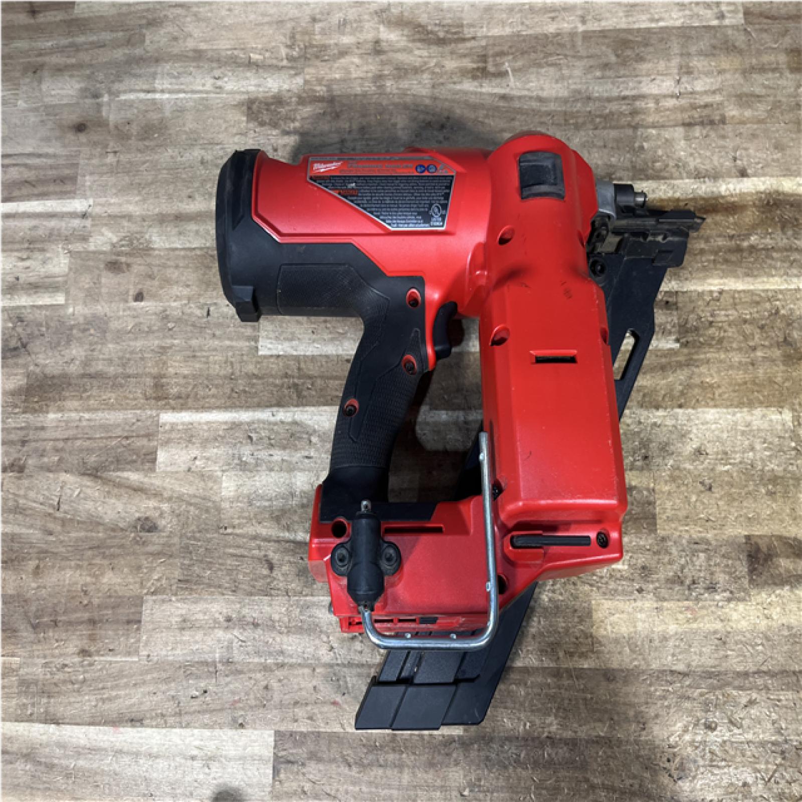 Houston Location AS-IS Milwaukee FUEL 3-1/2 in. 18-Volt 30-Degree Lithium-Ion Brushless Cordless Framing Nailer (Tool-Only)