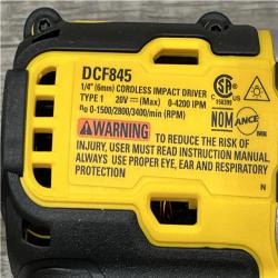 AS-IS DEWALT 20V XR Lithium-Ion Cordless Brushless 1/2 in. Drill/Driver Kit