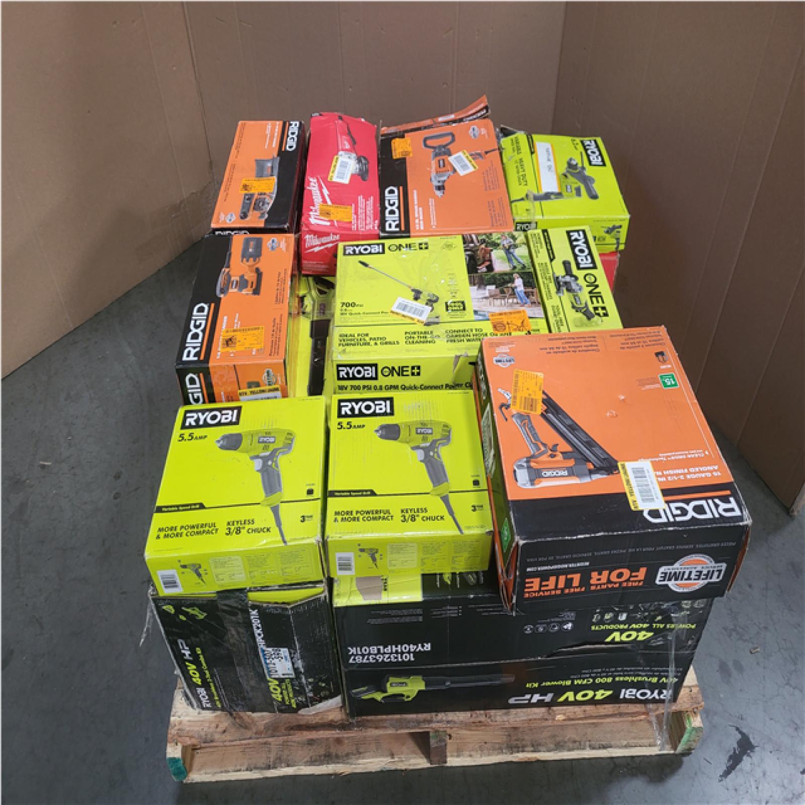 CALIFORNIA AS-IS TOOL PALLET