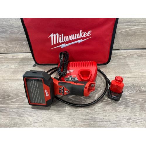 AS-IS Milwaukee 12V Lithium-Ion Cordless M-SPECTOR 360-Degree 4 ft. Inspection Camera Kit