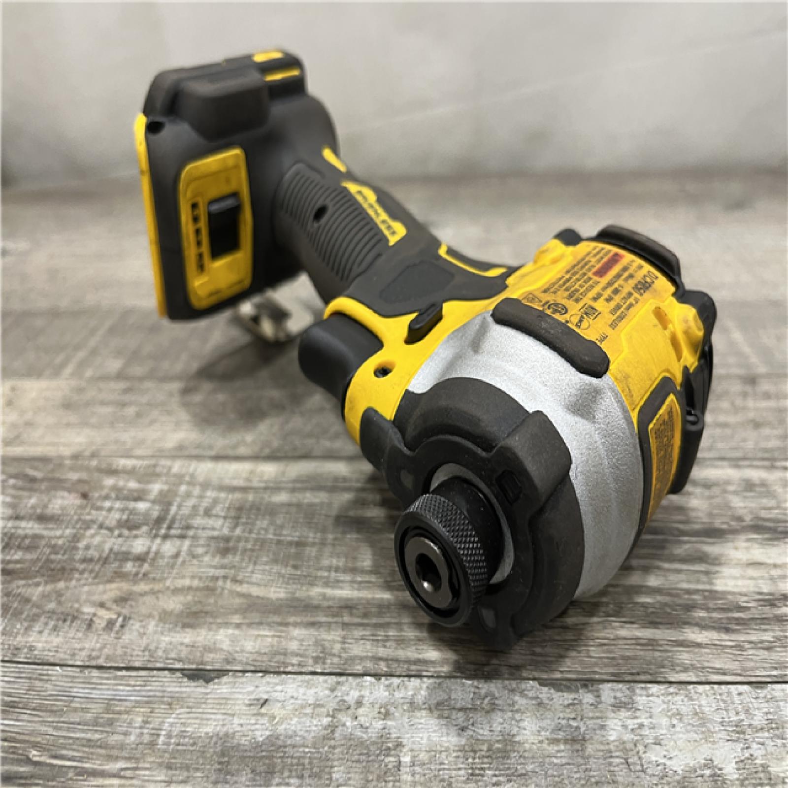 AS-IS DEWALT ATOMIC 20V MAX Cordless Brushless Compact 1/4 in. Impact Driver (Tool Only)
