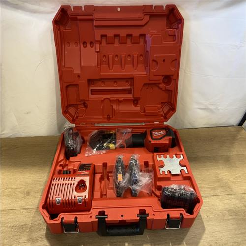 AS-IS - Milwaukee Electric Tool - 2674-22P - M18 Short Throw Press Tool Kit W/ Viega PureFlow Jaws