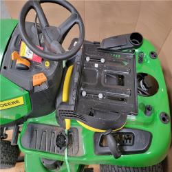 CALIFORNIA AS-IS JOHN DEERE S120 RIDING LAWN MOWER