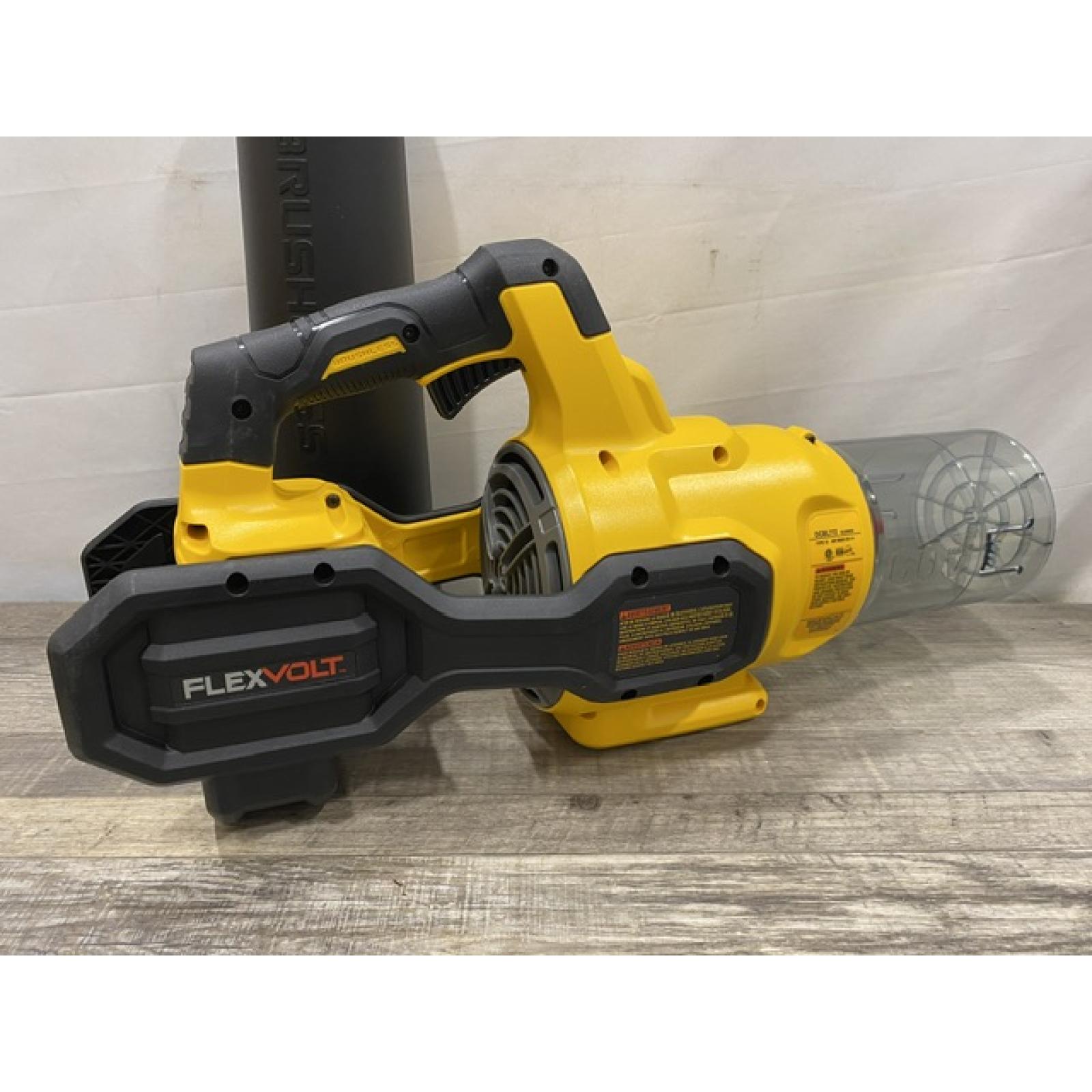 AS-IS DEWALT FLEXVOLT 60V MAX 125 MPH 600 CFM Brushless Cordless Battery Powered Blower Kit