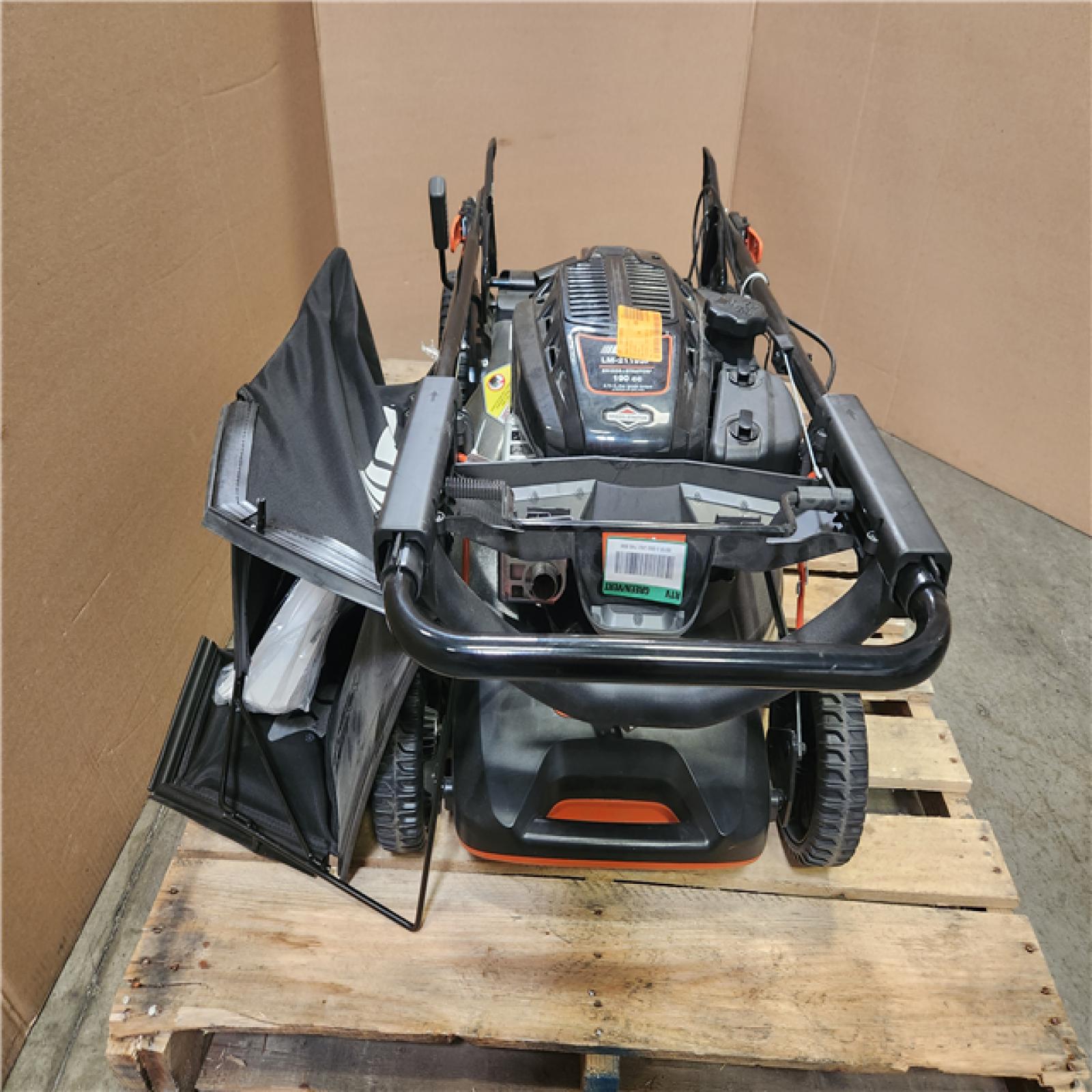 Phoenix LIKE NEW ECHO 21 in. 190 cc Briggs and Stratton Gas 3-in-1 Dual Blade RWD Self-Propelled Lawn Mower with Single Lever Deck Adjustment