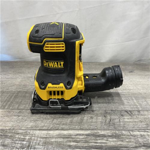 AS-IS DEWALT 20V MAX XR Brushless Cordless 1/4 Sheet Variable Speed Sander (Tool Only)