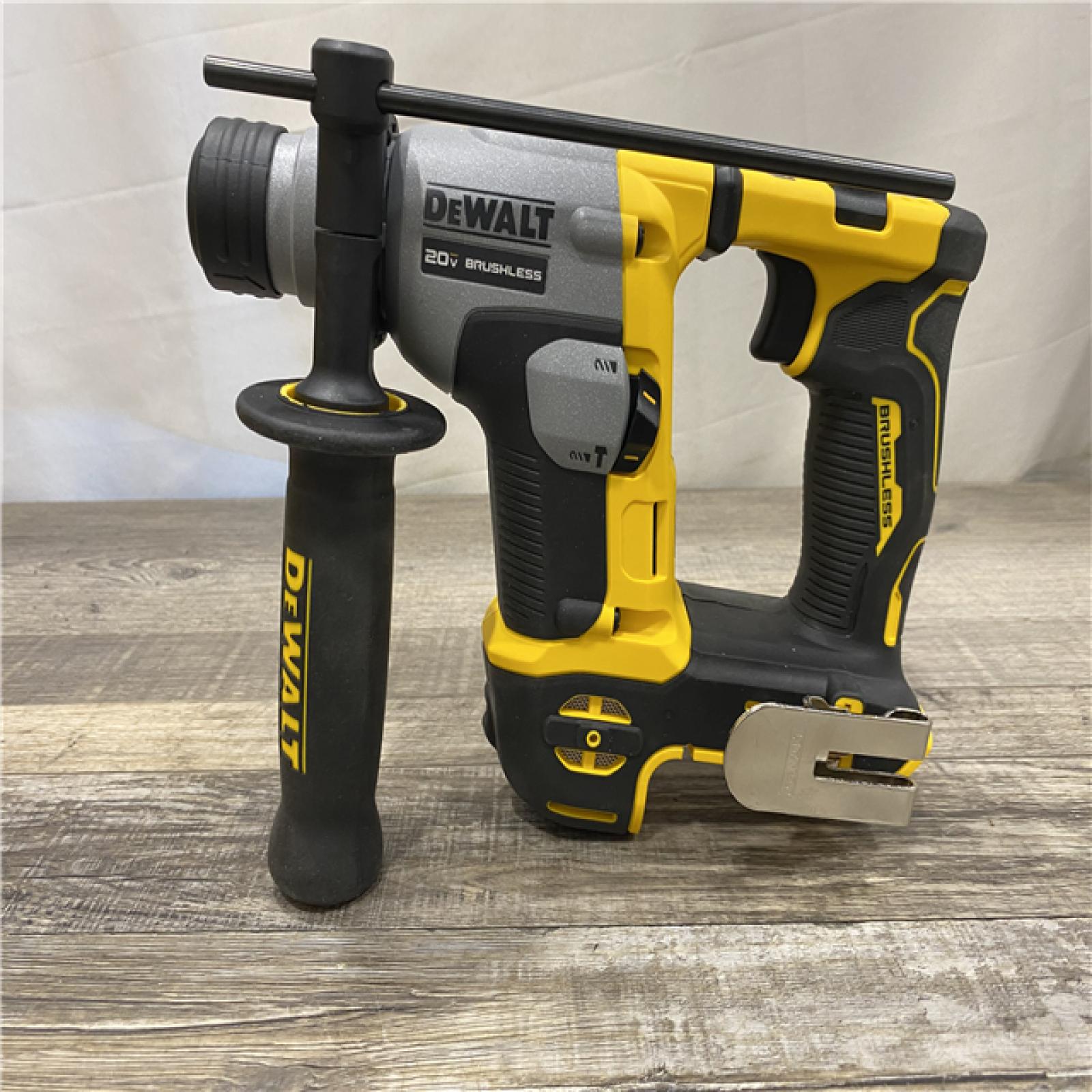 AS-IS DEWALT ATOMIC 20V MAX Cordless Brushless Ultra-Compact 5/8 in. SDS Plus Hammer Drill (Tool Only)