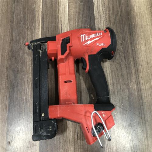 AS-IS Milwaukee  FUEL 18-Volt Lithium-Ion Brushless Cordless 18-Gauge 1/4 in. Narrow Crown Stapler (Tool-Only)