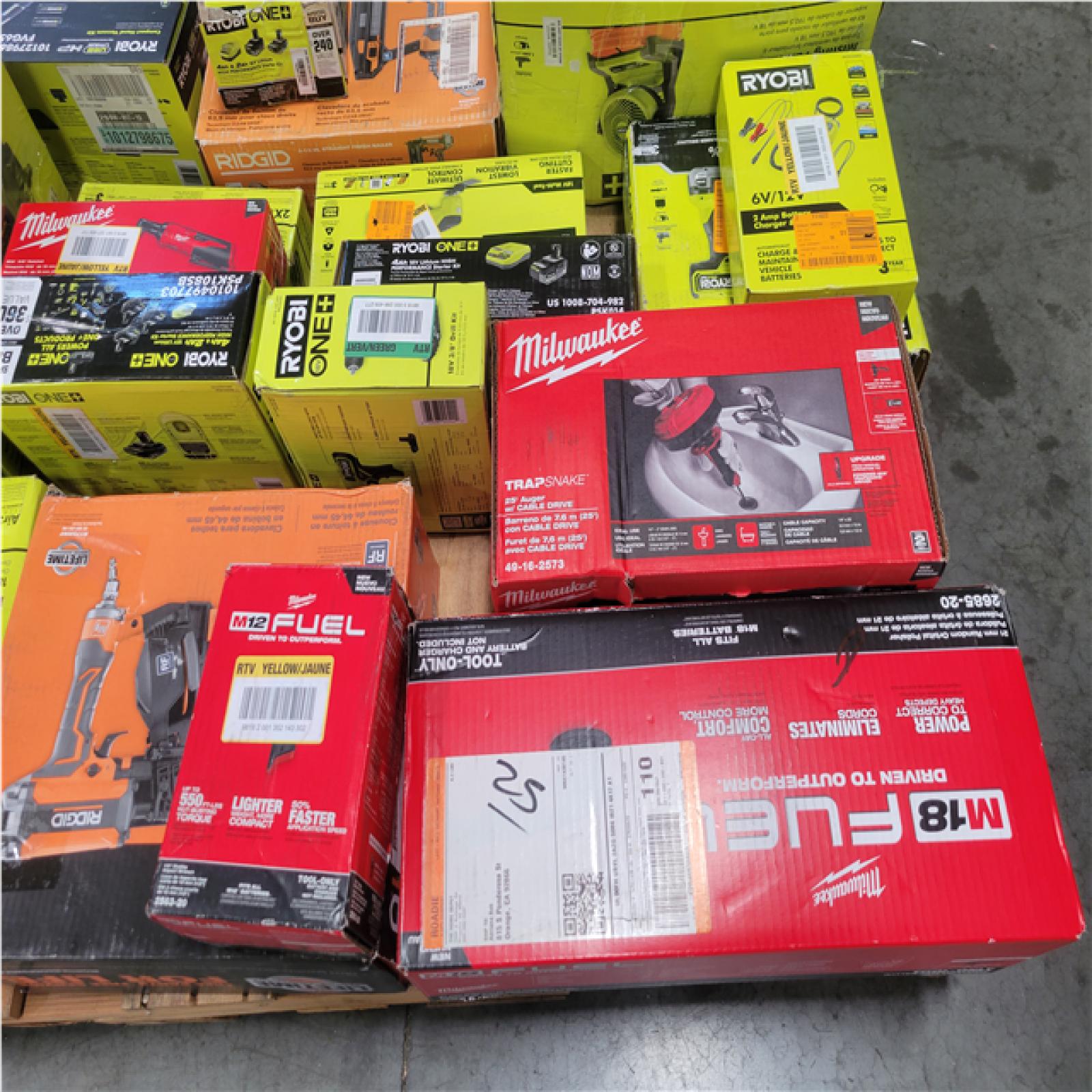 CALIFORNIA AS-IS TOOL PALLET