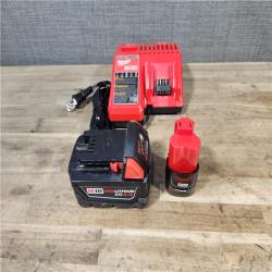 HOUSTON LOCATION - AS-IS MILWAUKEE 3 TOOL COMBO KIT W/ (2) BATTERY & CHARGER