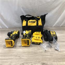 AS-IS DEWALT ATOMIC 20-Volt MAX Lithium-Ion Cordless Combo Kit
