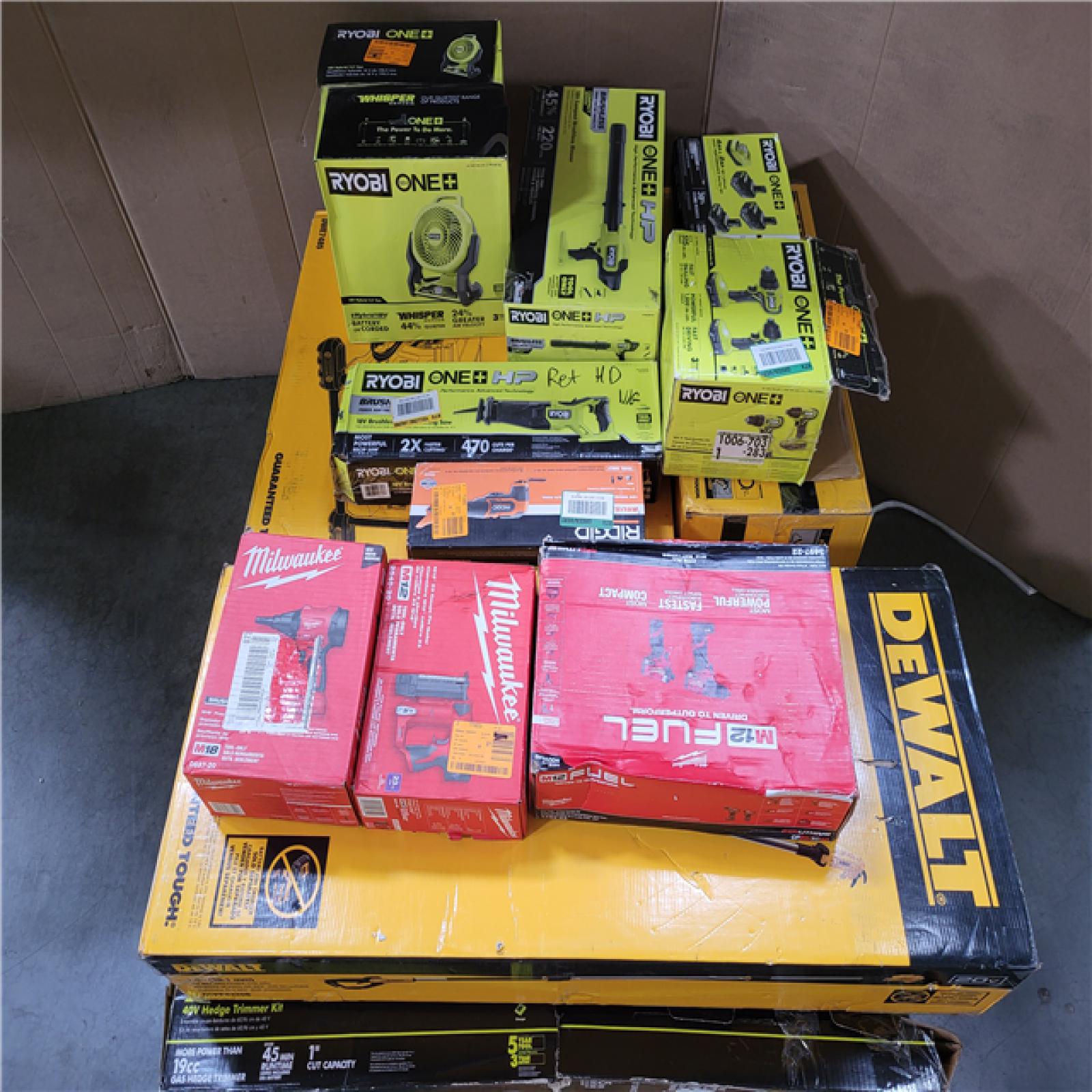 CALIFORNIA AS-IS TOOL PALLET