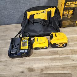 HOUSTON LOCATION - AS-IS DEWALT 2 TOOL COMBO KIT W/ (2) BATTERY & CHARGER