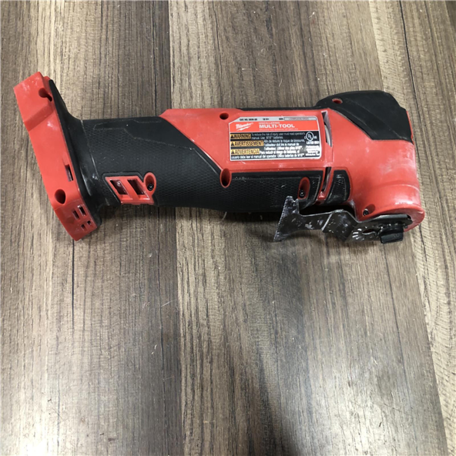 AS-IS Milwaukee FUEL 18V Lithium-Ion Cordless Brushless Oscillating Multi-Tool (Tool-Only)