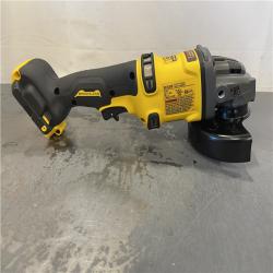 AS-IS - DEWALT FLEXVOLT 60V MAX Cordless Brushless 4.5 in. to 6 in. Small Angle Grinder with Kickback Brake