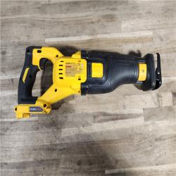 HOUSTON LOCATION - AS-IS FLEXVOLT 60V MAX Cordless Brushless Reciprocating Saw with (1) FLEXVOLT 6.0Ah Battery