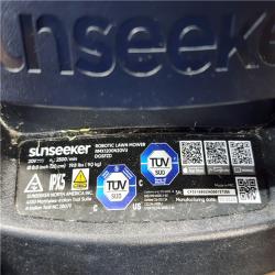 HOUSTON LOCATION - AS-IS Sunseeker Robot Lawn Mower