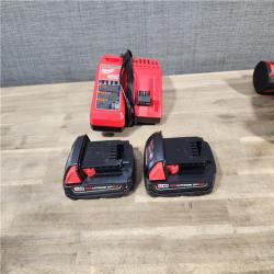 HOUSTON LOCATION - AS-IS (4) Milwaukee M18 Compact Next Gen 1/2 in. Brushless Cordless Drill/Driver Kit (2) Battery & Charger