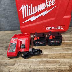 HOUSTON LOCATION - AS-IS Milwaukee FUEL 18V Lithium-Ion Brushless Cordless Hammer Drill and Impact Driver Combo Kit
