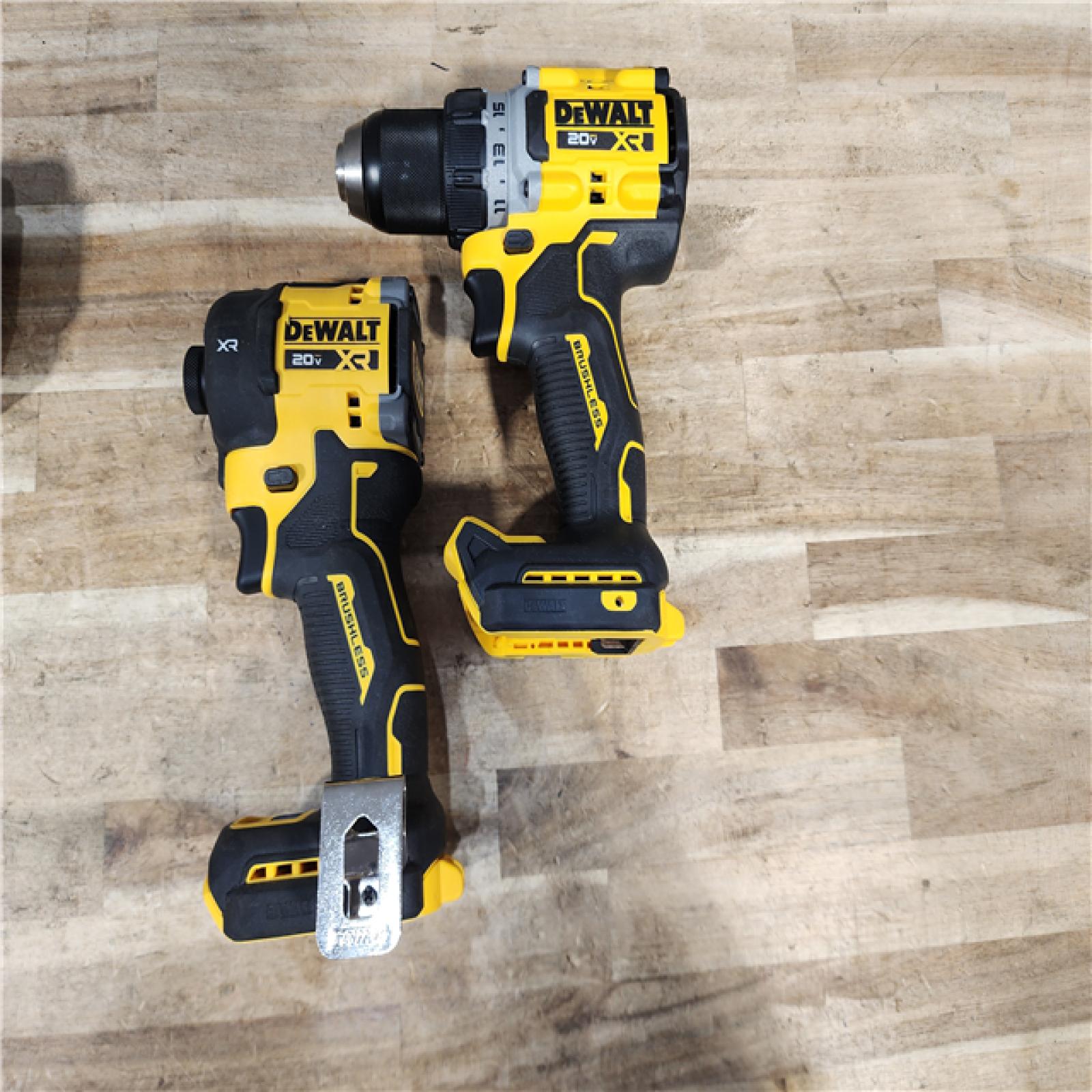 HOUSTON LOCATION - AS-IS DEWALT 2 TOOL COMBO KIT W/ (2) BATTERY & CHARGER
