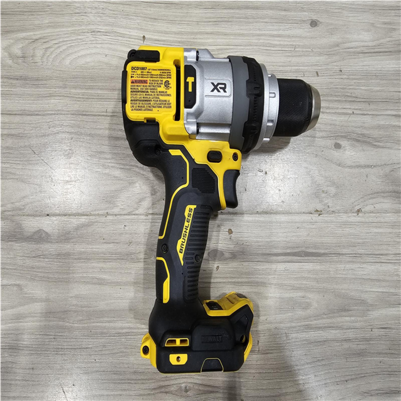 AS-IS DEWALT 20V MAX Brushless Cordless 1/2 3-Speed Hammer Drill (Tool-Only)