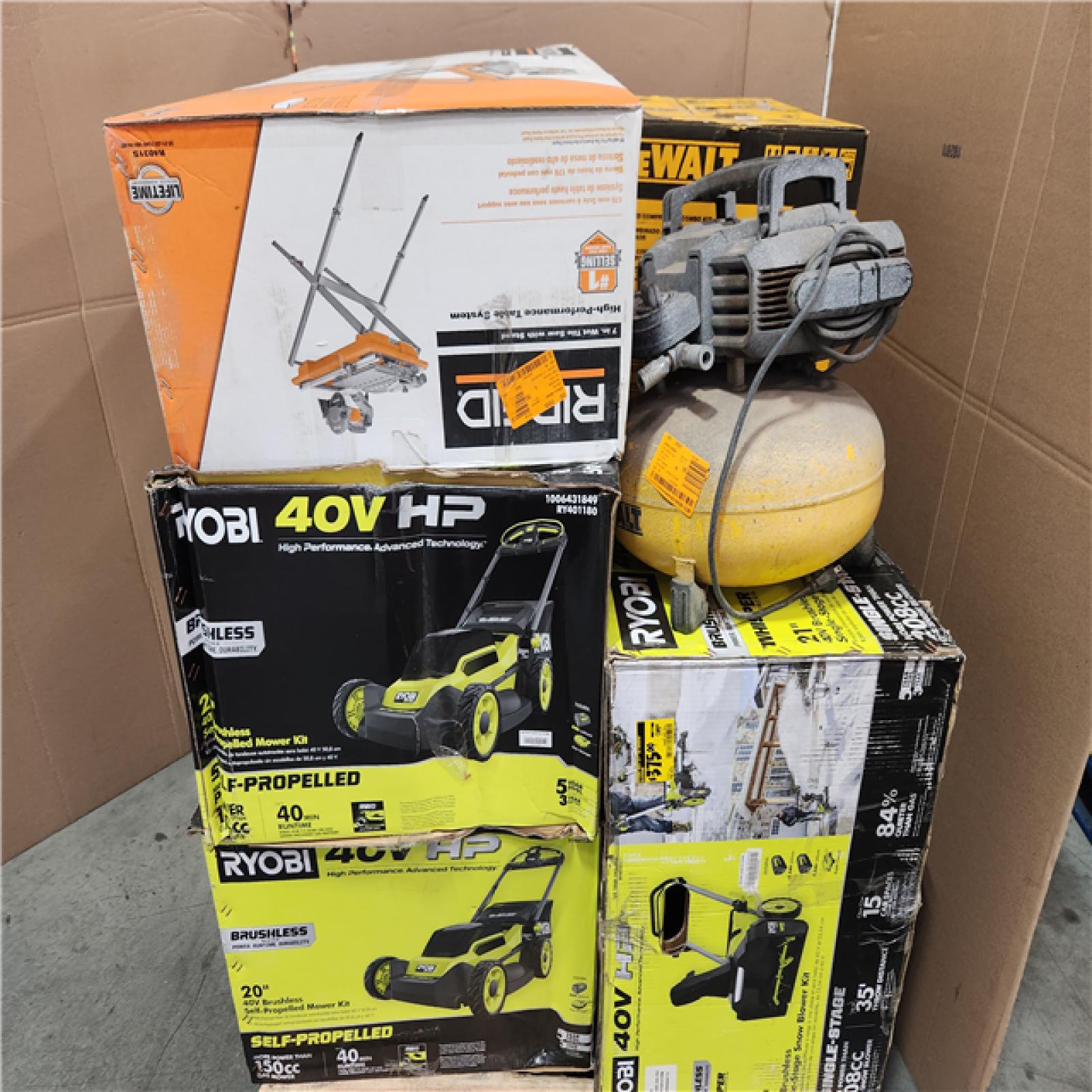 CALIFORNIA AS-IS OUT DOOR POWER EQUIPMENT