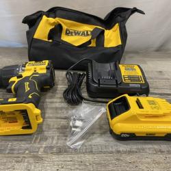 AS-IS DEWALT ATOMIC 20V Cordless 1/2 in. Compact Hammer Drill Kit