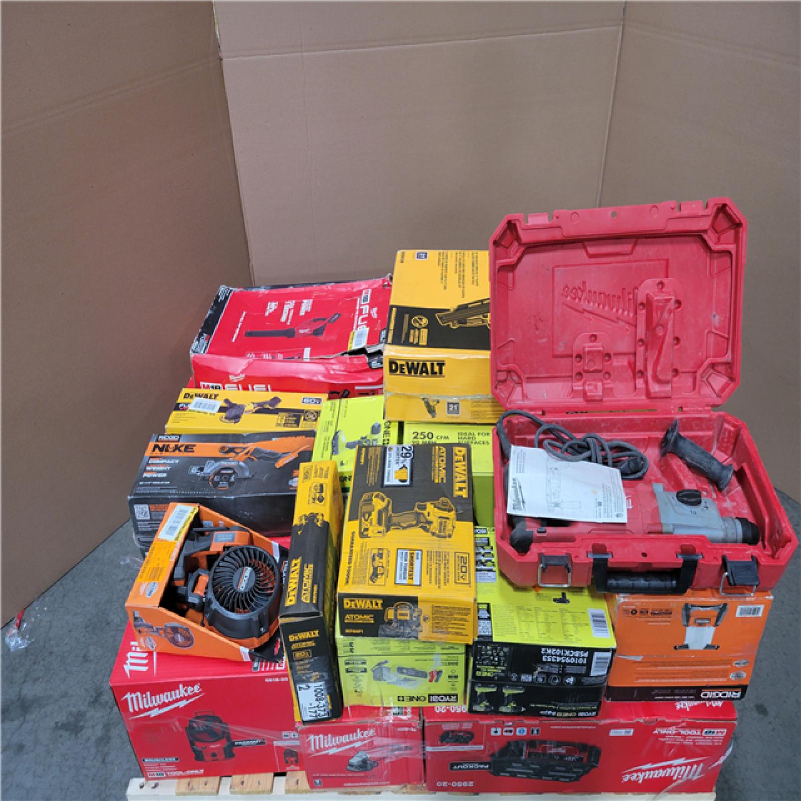 CALIFORNIA AS-IS TOOL PALLET