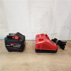 AS-IS- Milwaukee M18 18-Volt Lithium-Ion REDLITHIUM FORGE Starter Kit