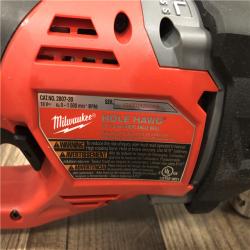 AS-IS Milwaukee FUEL GEN II 18V Lithium-Ion Brushless Cordless 1/2 in. Hole Hawg Right Angle Drill (Tool-Only)