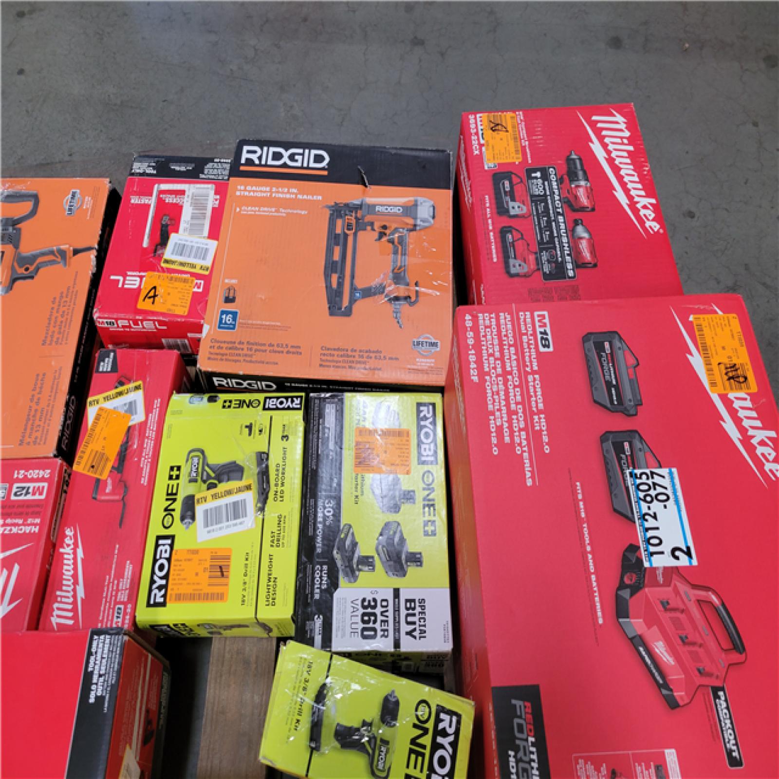 CALIFORNIA AS-IS TOOL PALLET