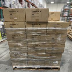 DALLAS LOCATION - Hampton Bay Colton 52 in. Indoor Brushed Nickel Standard Flush Mount Ceiling Fan PALLET -(35 UNITS)