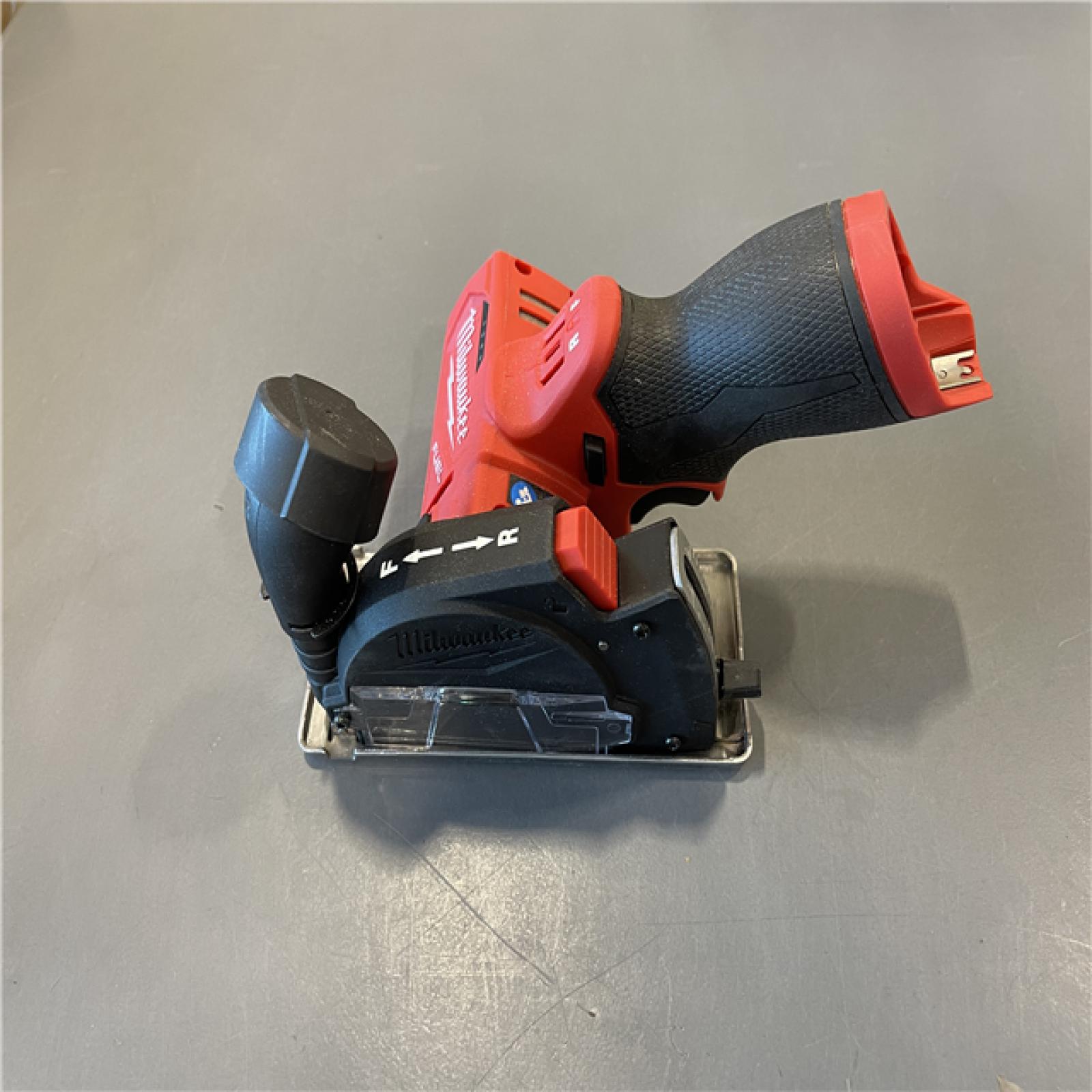 AS-IS Milwaukee M12 FUEL 12V Lithium-Ion Brushless Cordless 3 in. Cut Off Saw (Tool-Only)