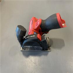 AS-IS Milwaukee M12 FUEL 12V Lithium-Ion Brushless Cordless 3 in. Cut Off Saw (Tool-Only)