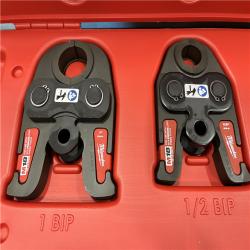 AS-IS Milwaukee M18 1/2 in.-1 in. Black Iron Press Tool Jaw Kit