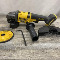 AS-IS DEWALT FLEXVOLT 60V MAX Cordless Brushless 4.5 in. to 6 in. Small Angle Grinder with Kickback Brake (Tool Only)