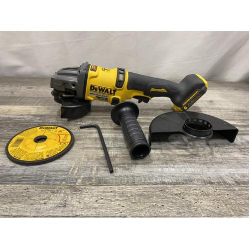 AS-IS DEWALT FLEXVOLT 60V MAX Cordless Brushless 4.5 in. to 6 in. Small Angle Grinder with Kickback Brake (Tool Only)