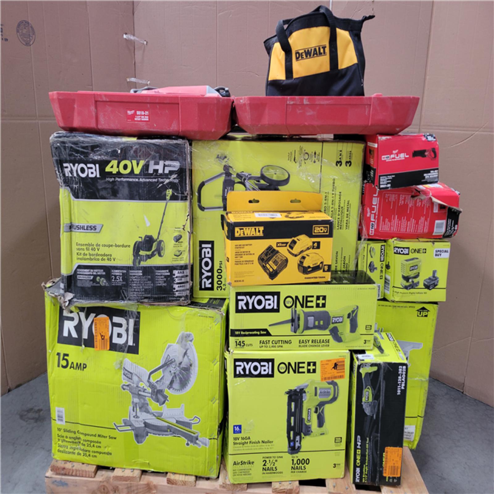 CALIFORNIA AS-IS TOOL PALLET