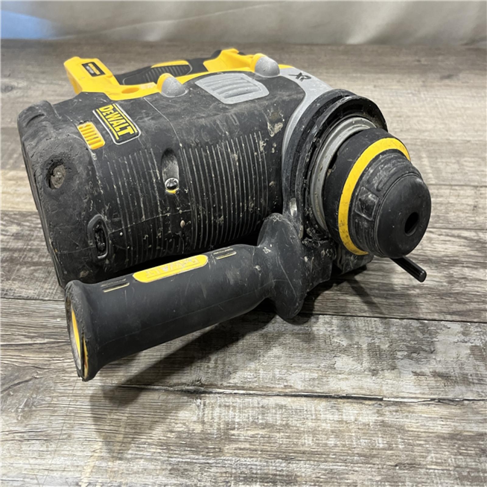 AS-IS DEWALT 20V MAX XR Cordless Brushless 1 in. SDS Plus L-Shape Rotary Hammer (Tool Only)