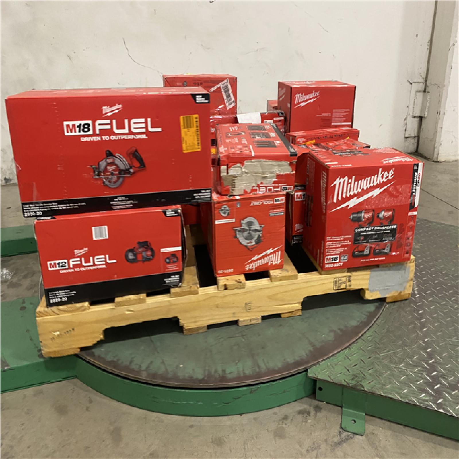 Dallas Location - As-Is MILWAUKEE Tool Pallet