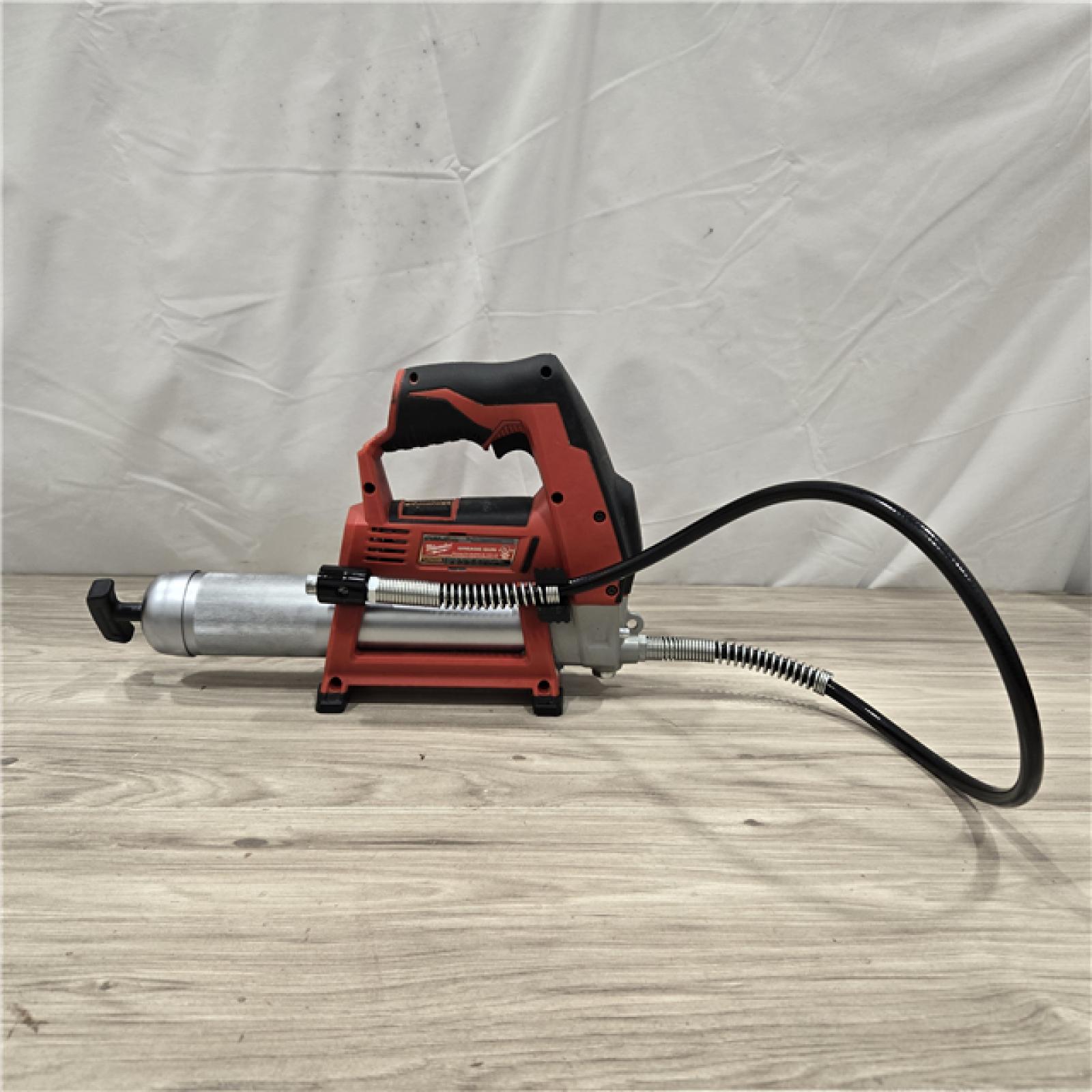 AS-IS Milwaukee M12 Cordless LITHIUM-ION Grease Gun (Tool-Only)
