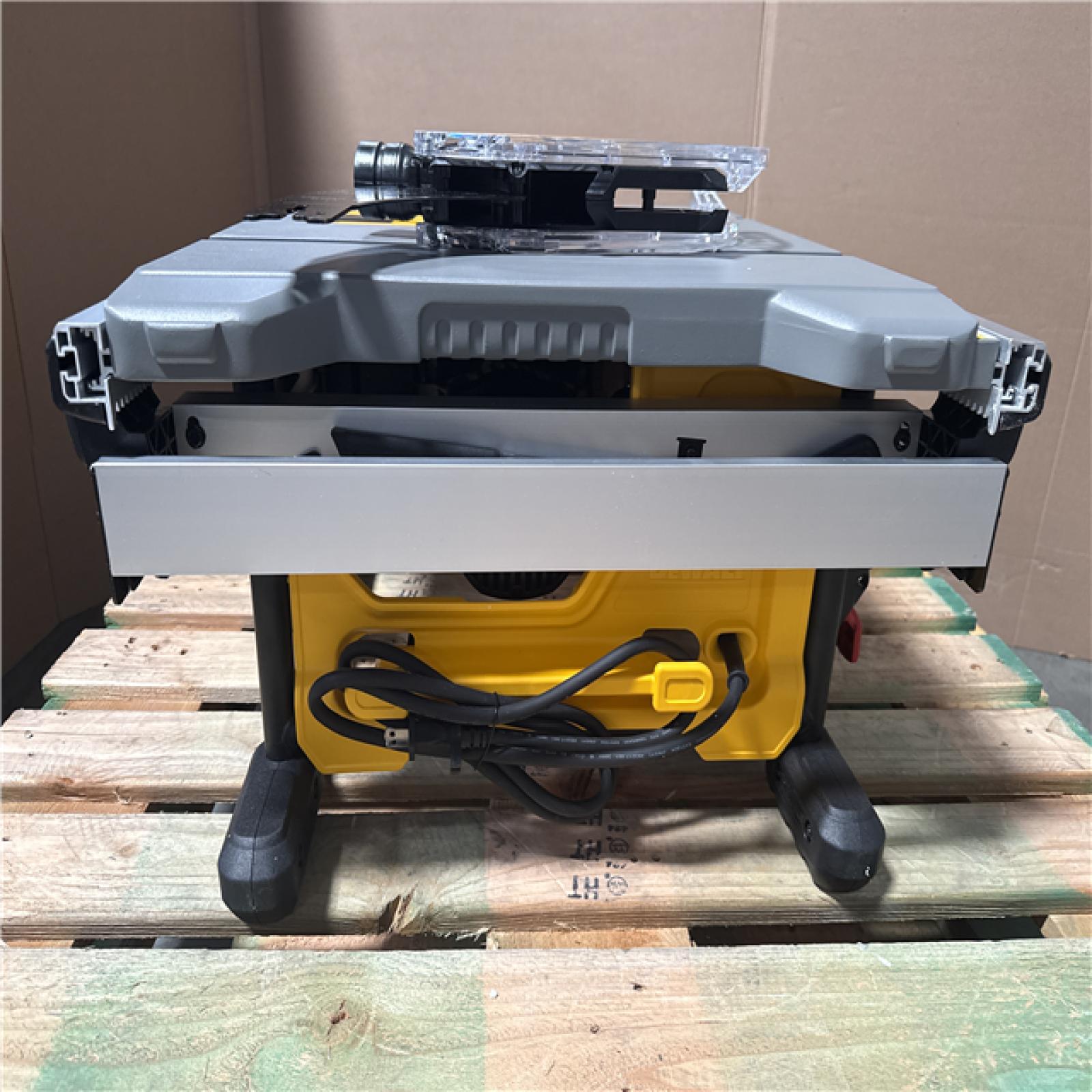CALIFORNIA AS IS DEWALT 8 1/4” TABLE SAW WITH RIP CAPACITY
