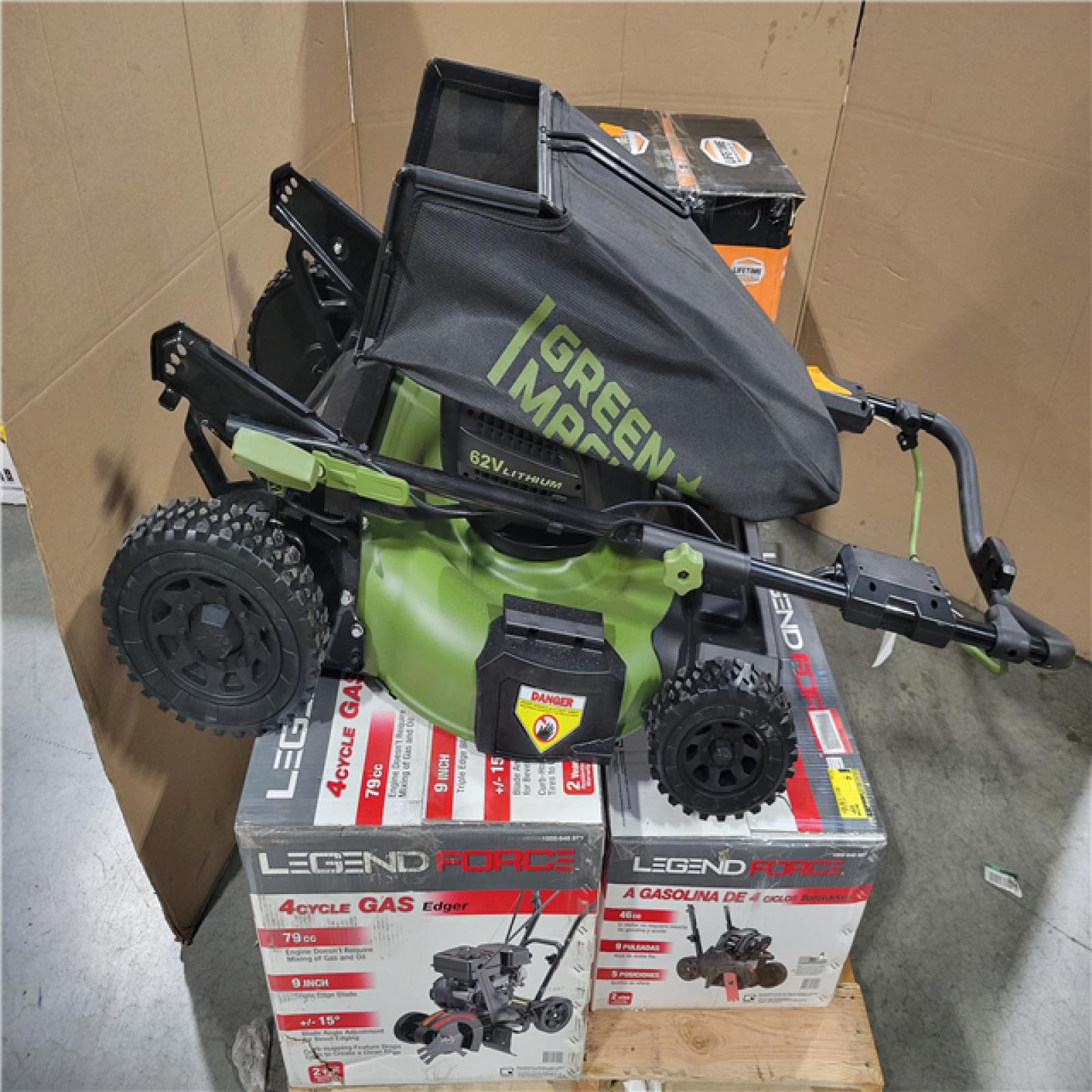CALIFORNIA AS-IS OUTDOOR POWER EQUIPMENT