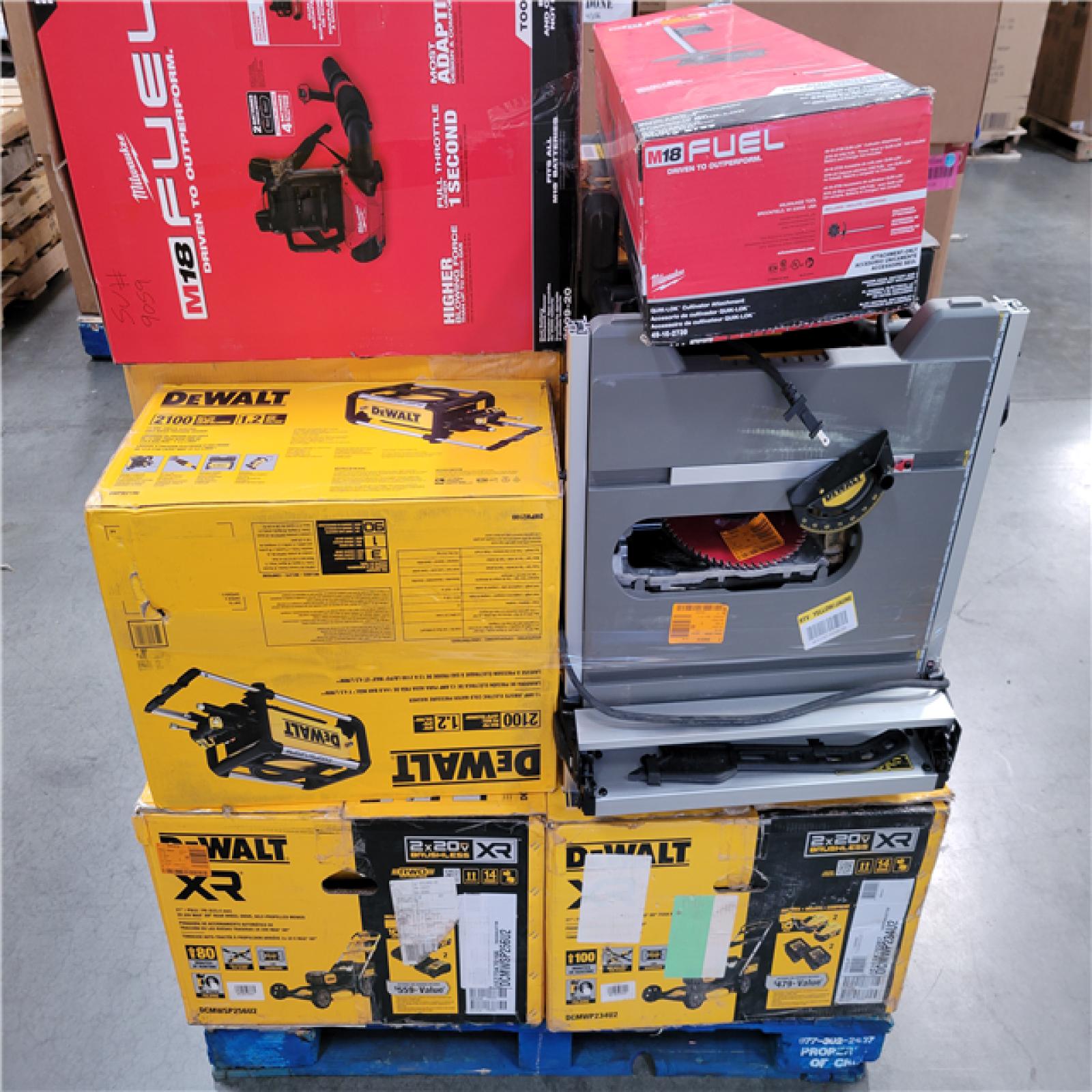 CALIFORNIA AS-IS TOOL PALLET