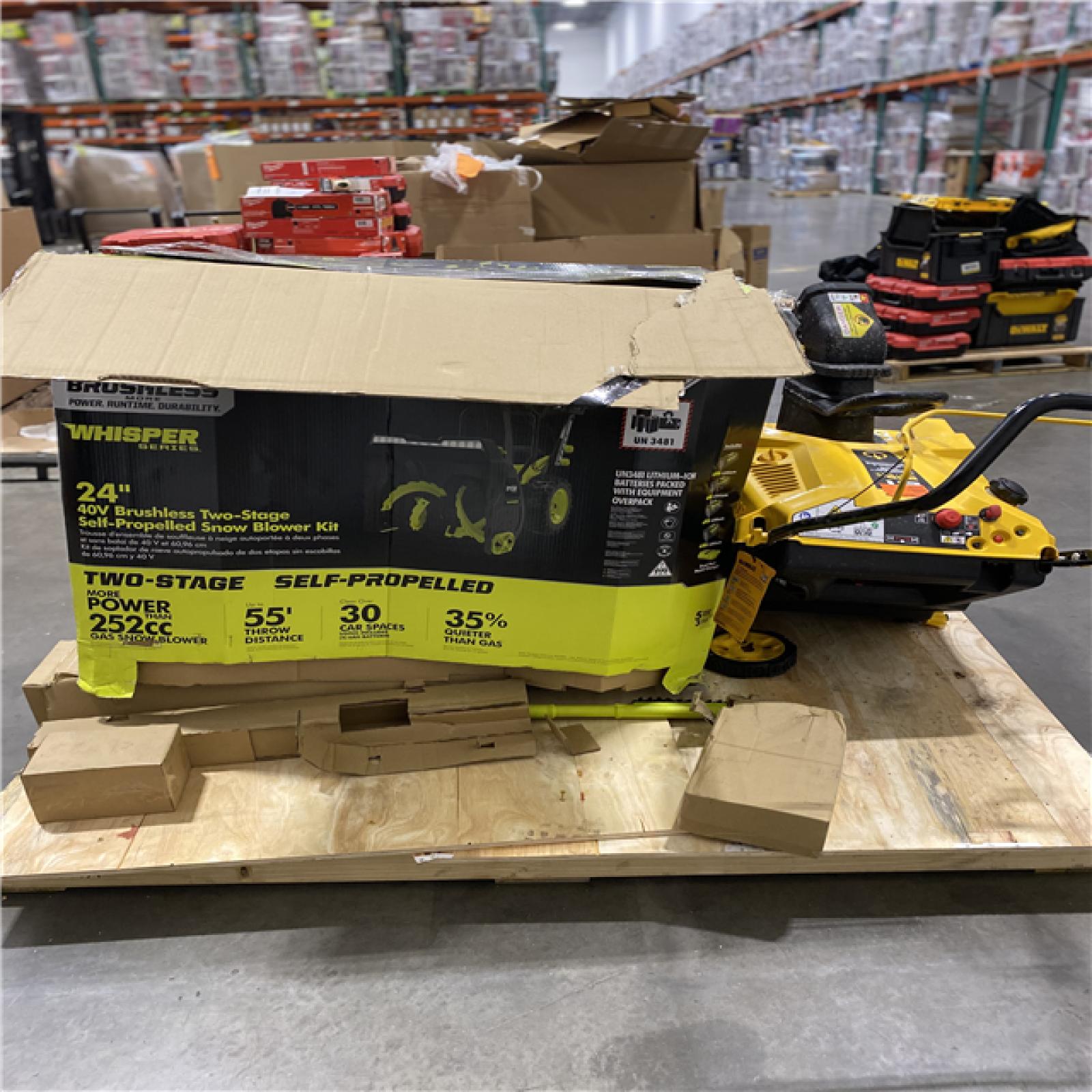 Dallas Location - As-Is Outdoor Power Equipment