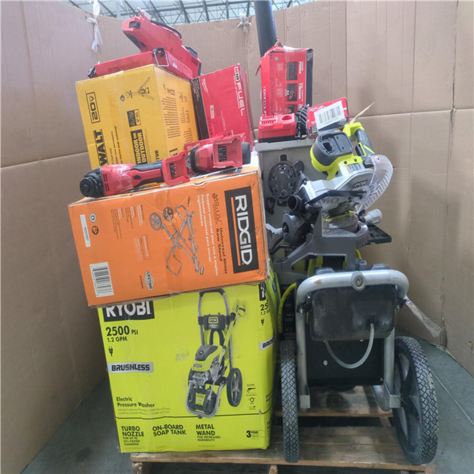 CALIFORNIA AS-IS TOOL PALLET