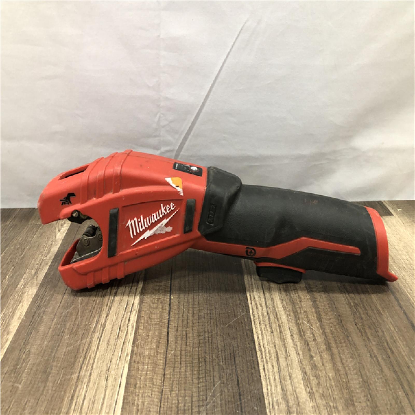 AS-IS Milwaukee M12 12V Lithium-Ion Cordless Copper Tubing Cutter (Tool-Only)