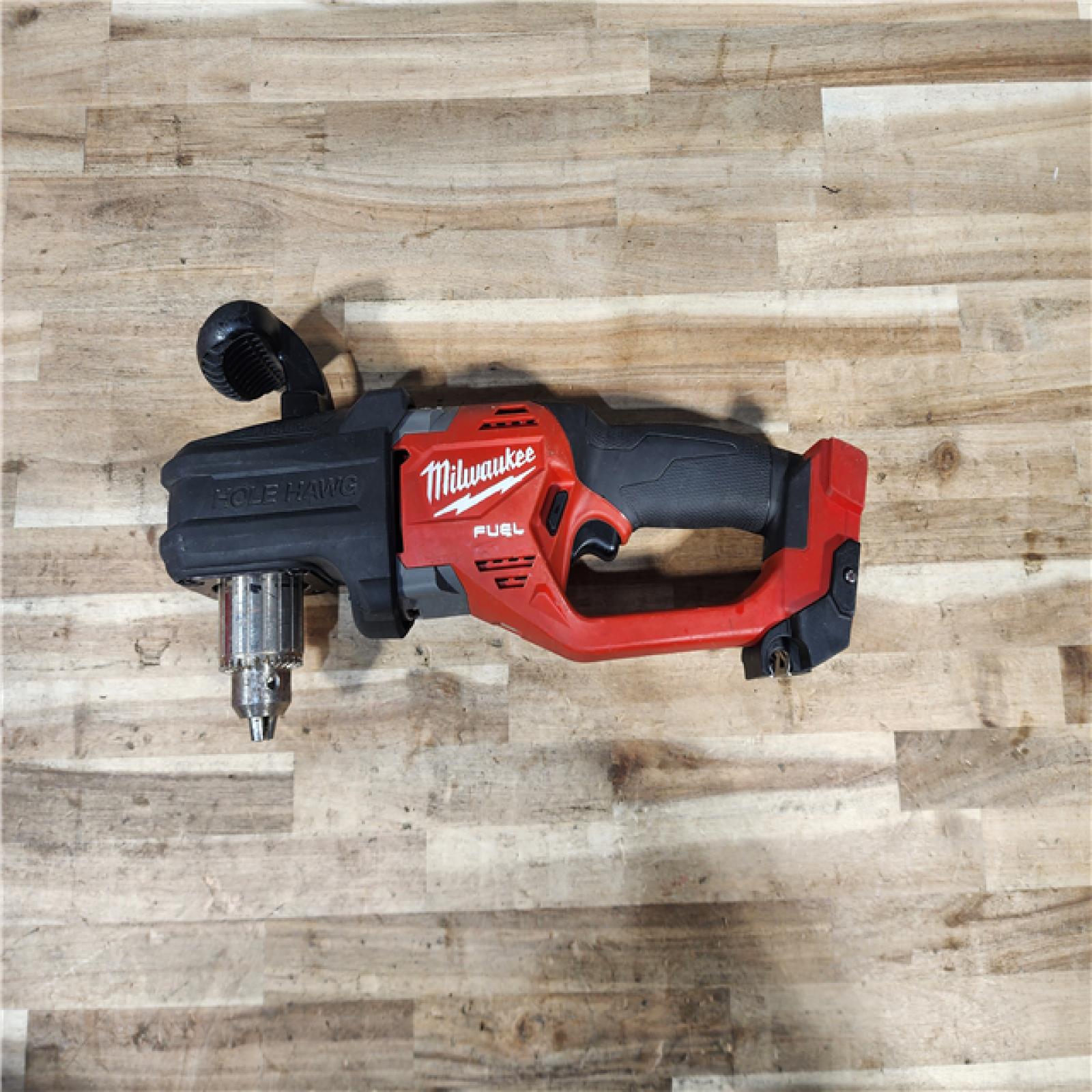 HOUSTON LOCATION - AS-IS Milwaukee FUEL GEN II 18V Lithium-Ion Brushless Cordless 1/2 in. Hole Hawg Right Angle Drill (Tool-Only)