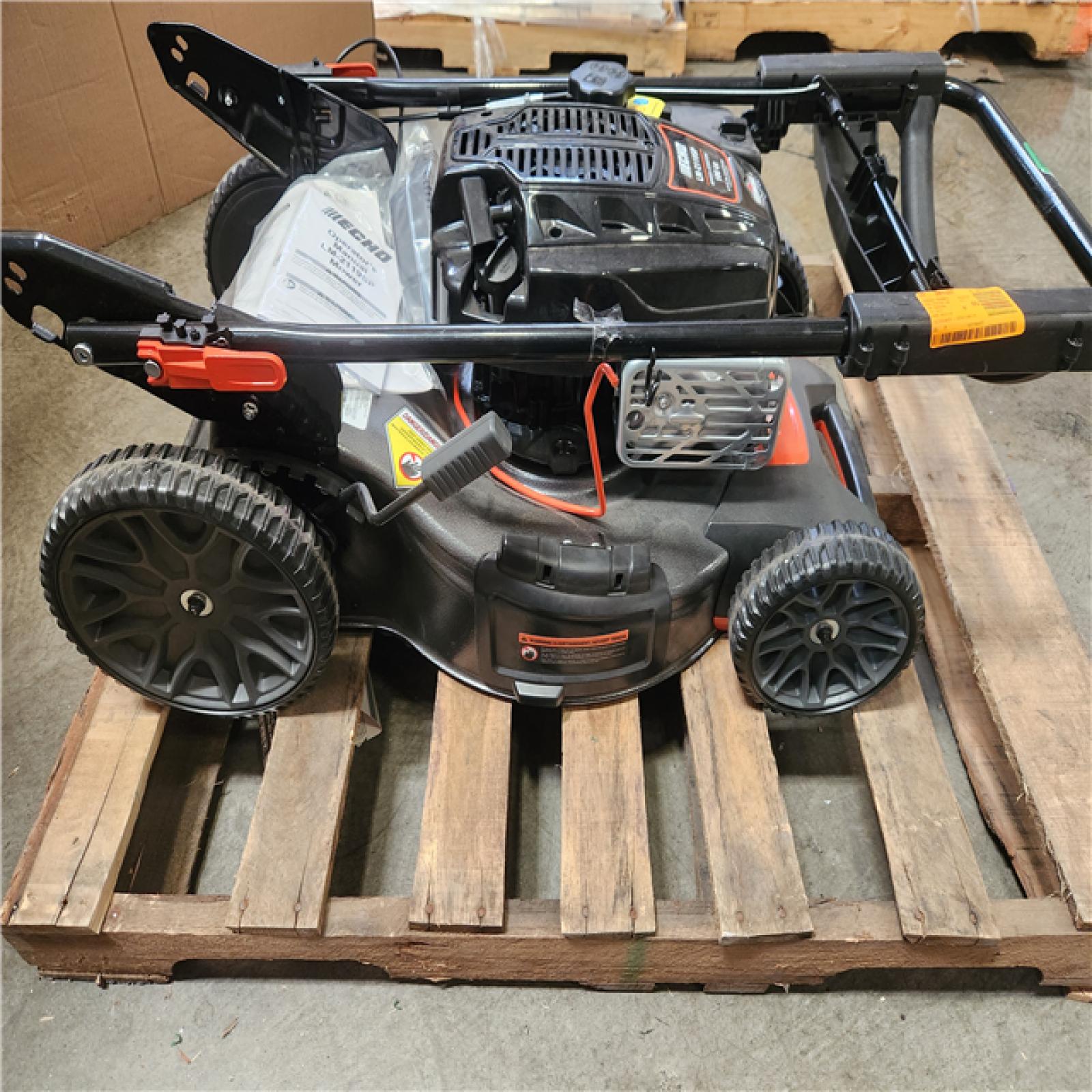 Phoenix LIKE NEW ECHO 21 in. 190 cc Briggs and Stratton Gas 3-in-1 Dual Blade RWD Self-Propelled Lawn Mower with Single Lever Deck Adjustment